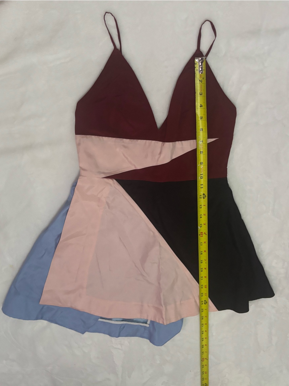 ASILIO Women’s Colorblock A-Line Mini Dress - Picture 12 of 16
